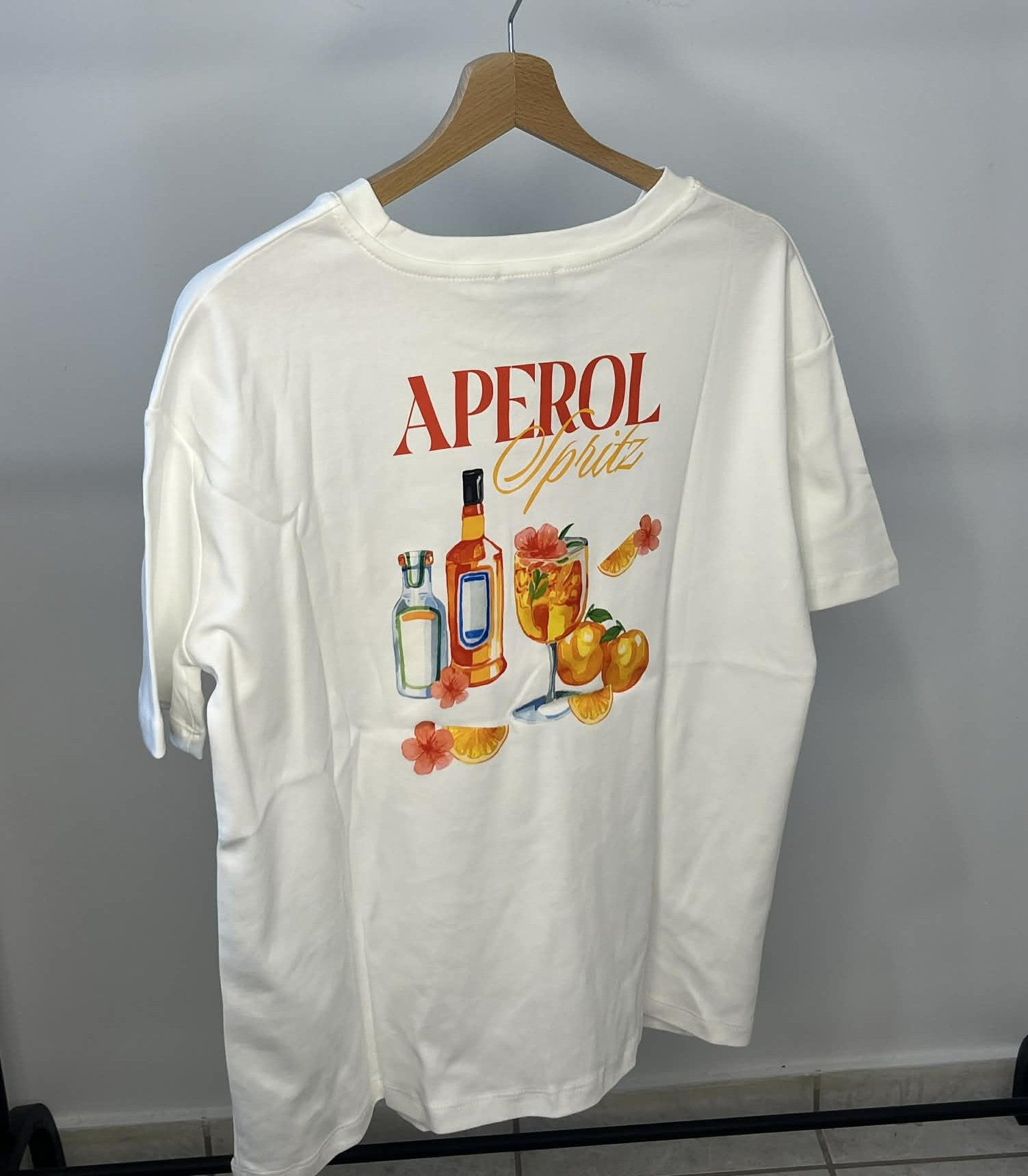 T-SHIRT APEROL SPRITZ ΛΕΥΚΟ