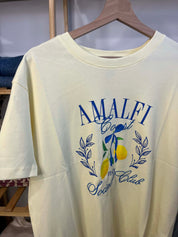 T-SHIRT AMALFI SOCIAL CLUB ΚΙΤΡΙΝΟ