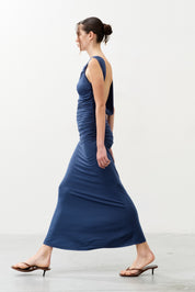 Amara Draped Maxi Dress