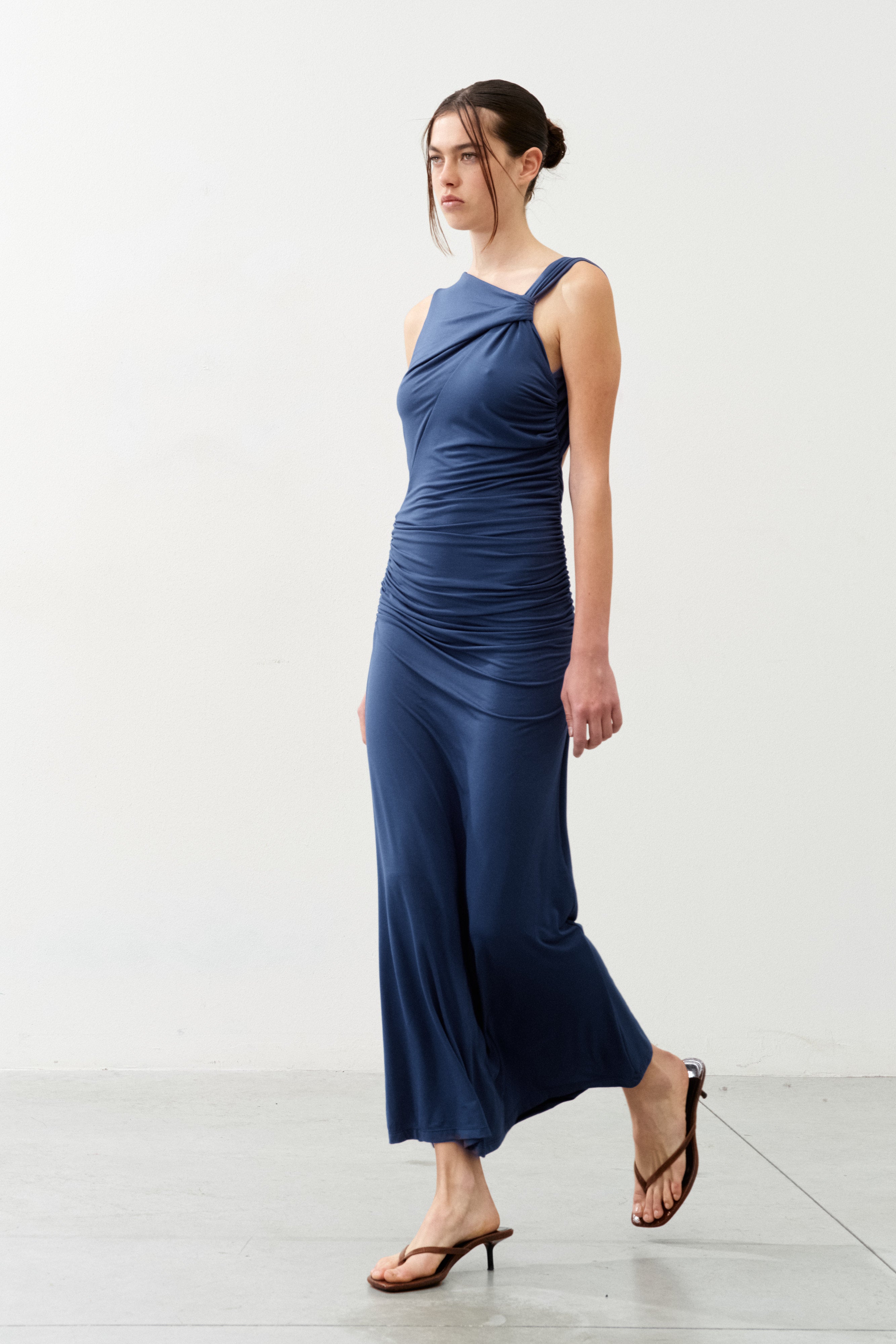 Amara Draped Maxi Dress