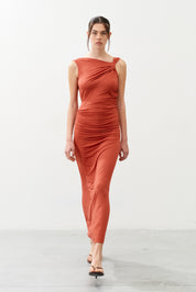 Amara Draped Maxi Dress