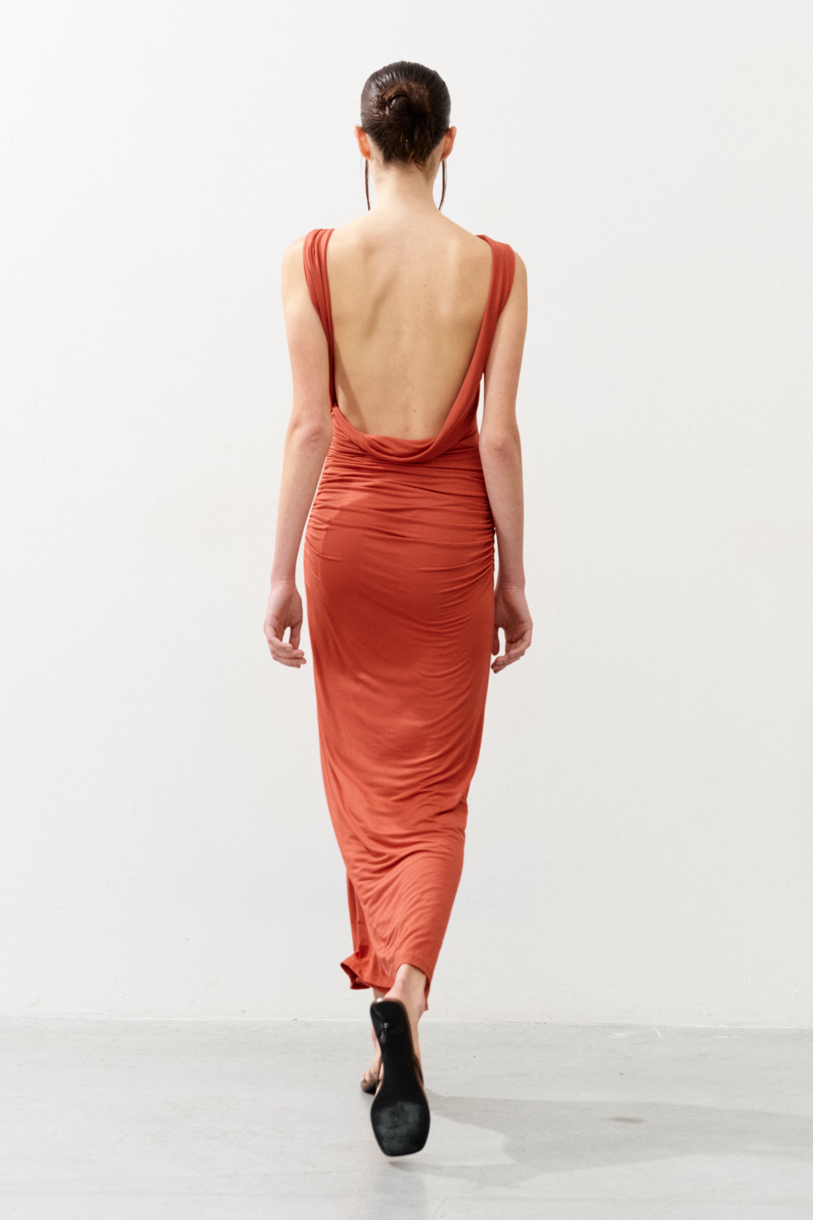 Amara Draped Maxi Dress