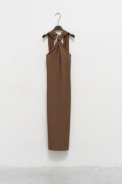 Alba Draped Halter Dress