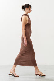 Alba Draped Halter Dress