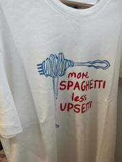 T-SHIRT LESS UPSETTI ΛΕΥΚΟ