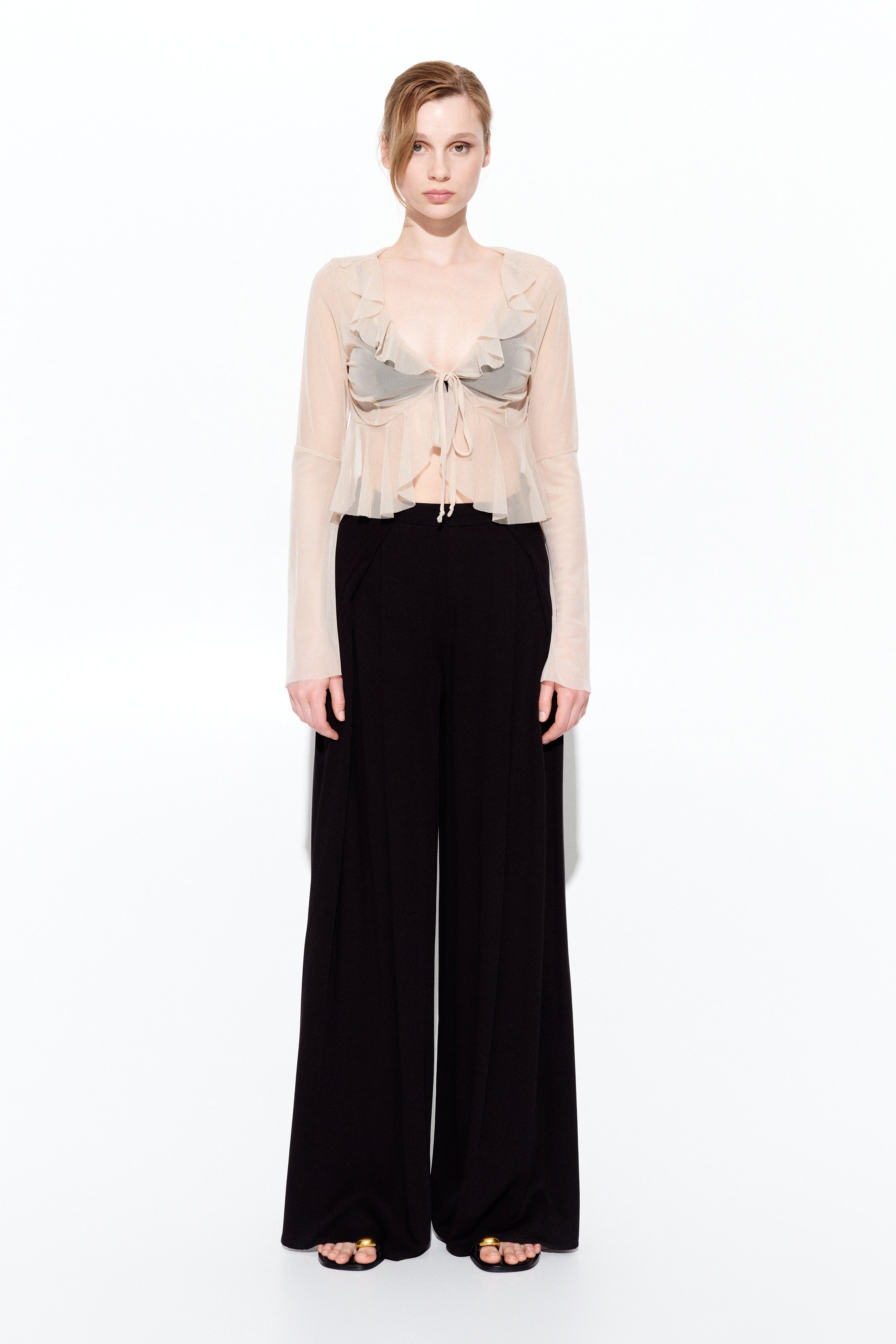 Serena Tulle Top
